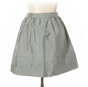 Trulli sz 10 casual skirt, shiny grey.